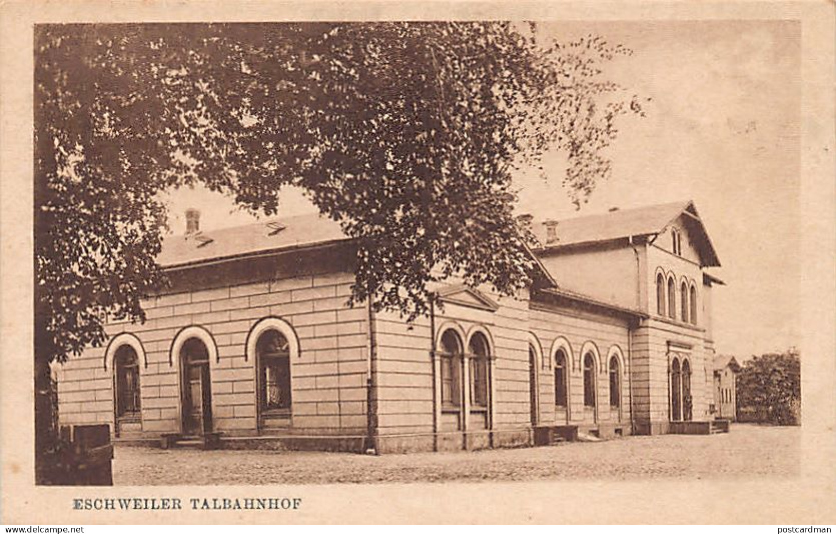 Deutschland - Eschweiler (NW) Talbahnhof. Städte- und Landschaftsansichkarten-Großverlag Jakob Krapohl Mönchenglad