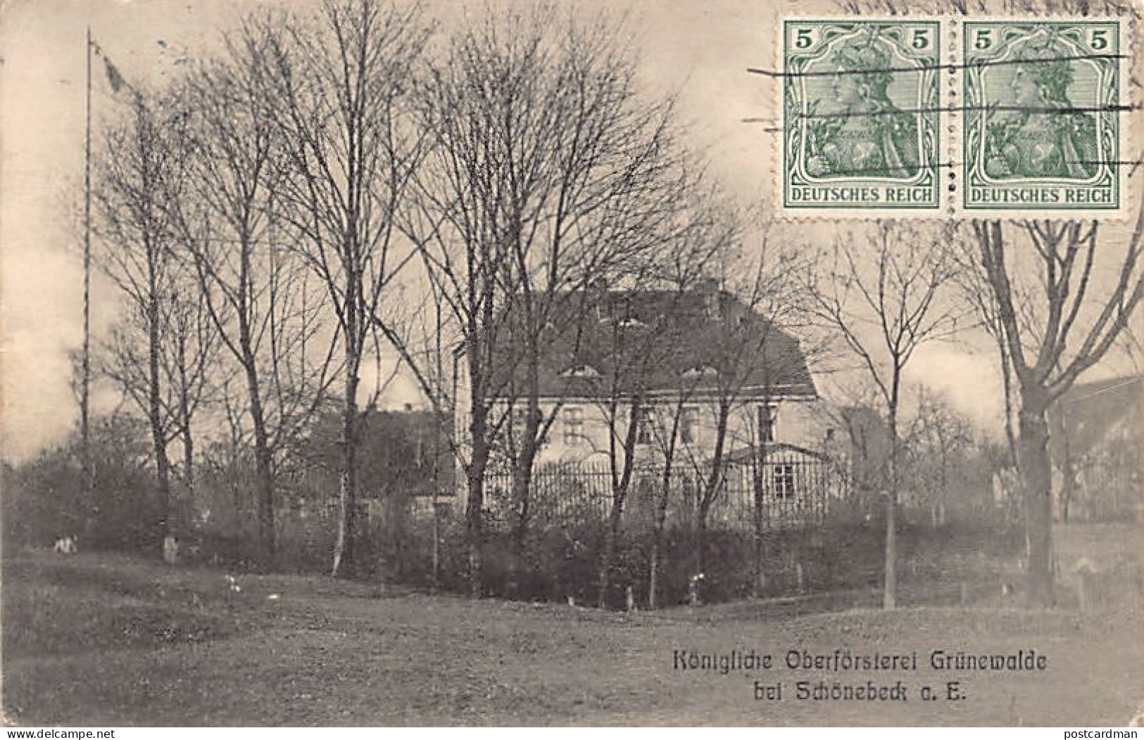 Deutschland - Grünewalde bei Schönebeck a. Elbe (ST) Königliche Oberförsterei