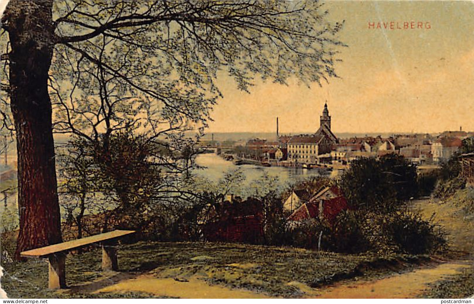 Deutschland - HAVELBERG - Totalansicht