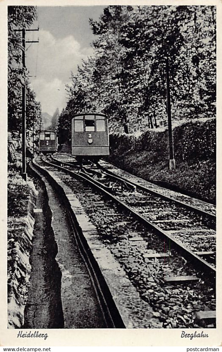 Deutschland - Heidelberg (BW) Bergbahn - Kunstverlag Edm. v. König, Heidelberg