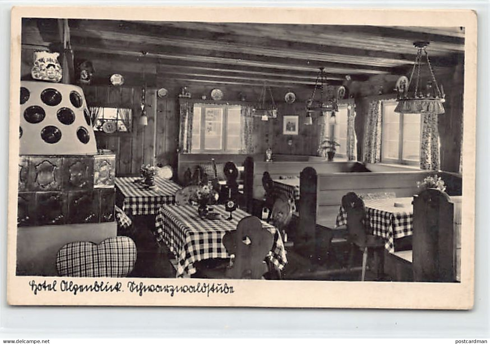 Deutschland - Hoechenschwand (BW) Hotel Alpenblick - Speisesaal