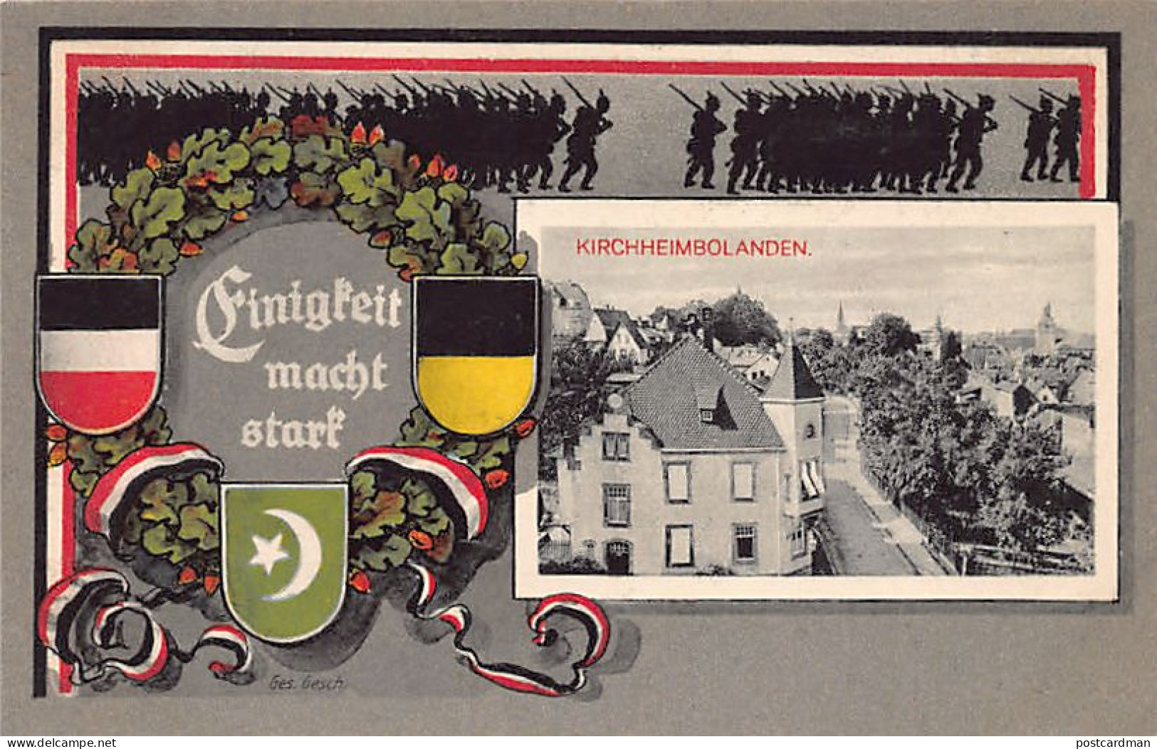 Deutschland - KIRCHHEIMBOLANDEN - Totalansicht