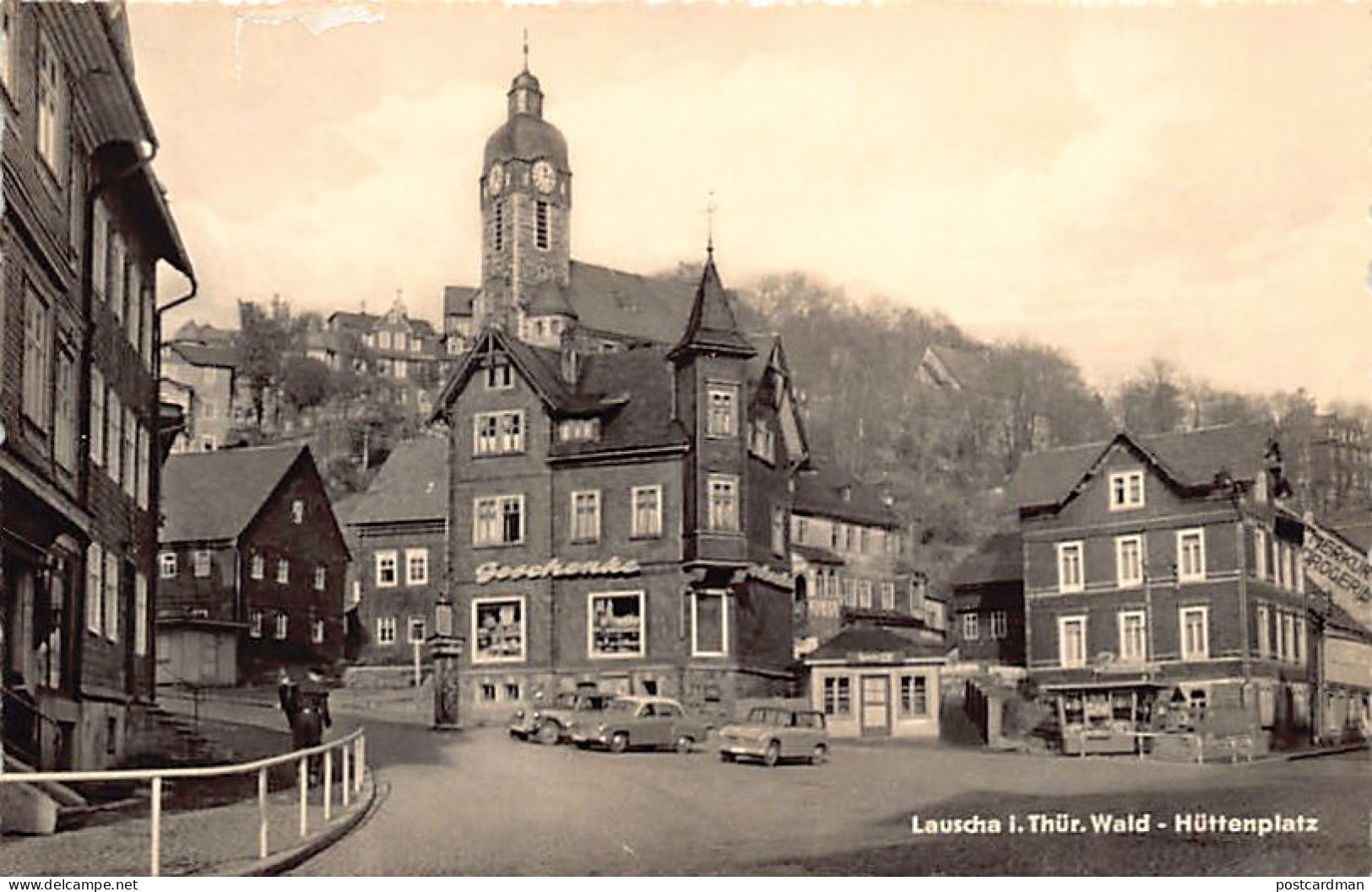 Deutschland - LAUSCHA - Hüttenplatz