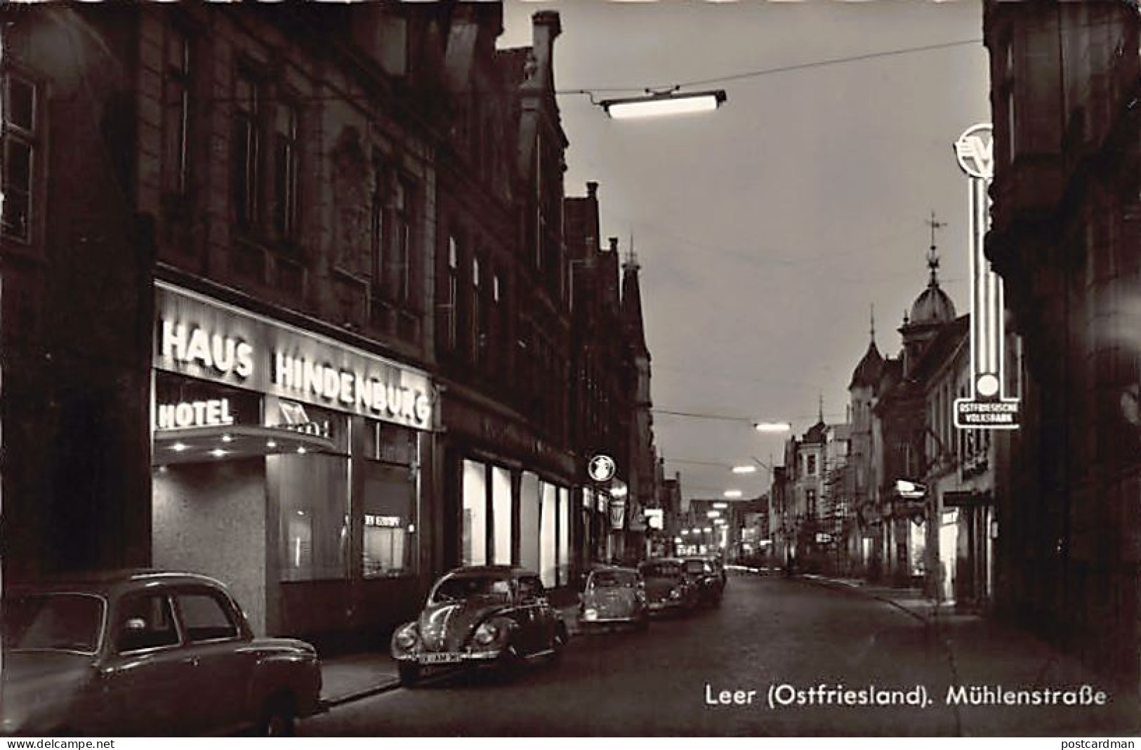 Deutschland - LEER (Ostfriesland) Mühlenstraße - Haus Hindenburg