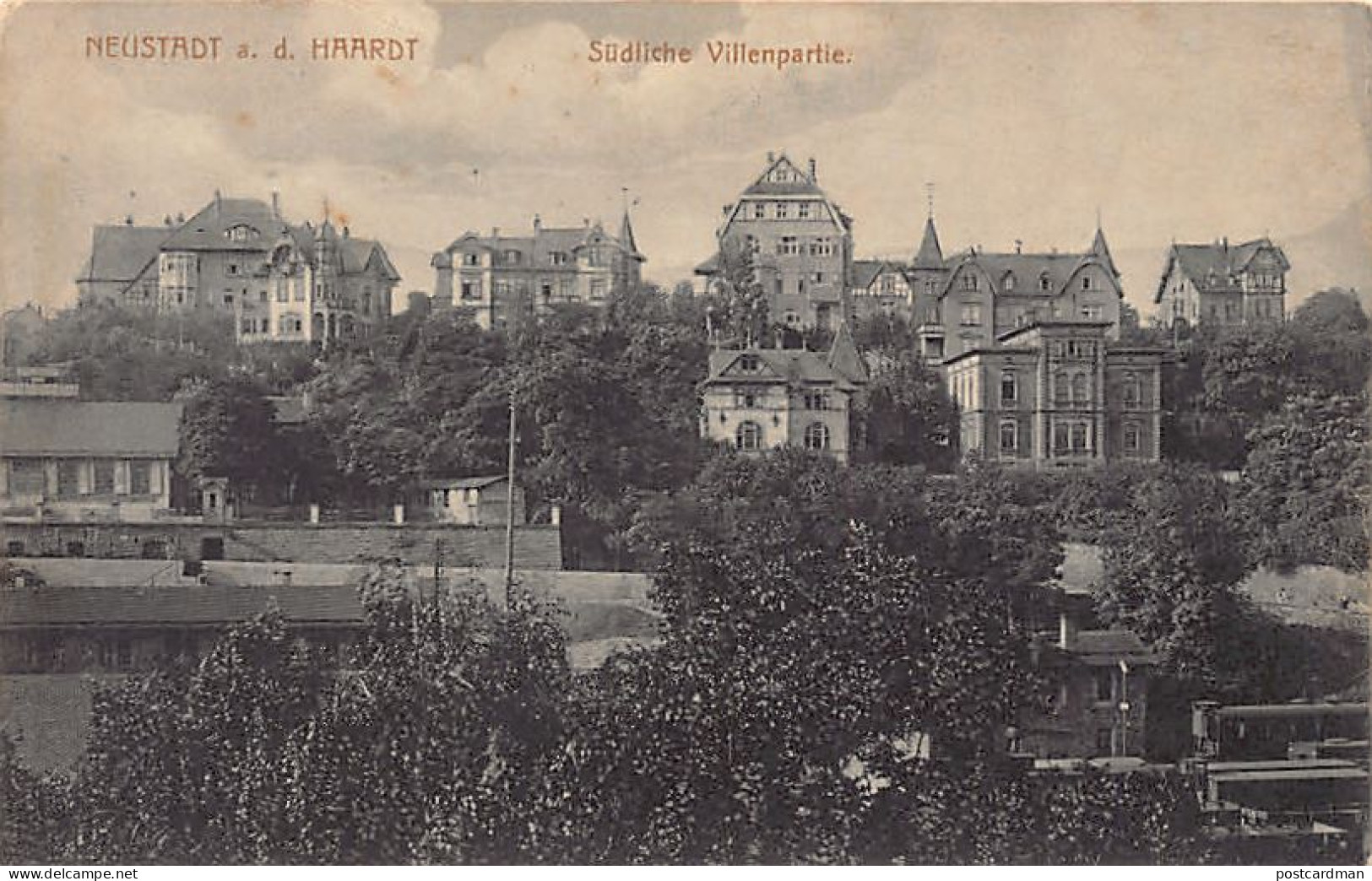 Deutschland - NEUSTADT (Weinstr.) Südliche Villenpartie