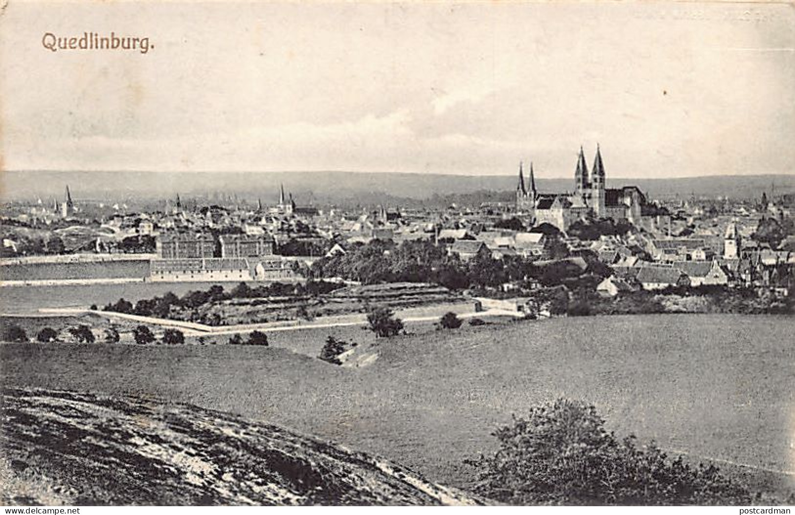 Deutschland - QUEDLINBURG - Totalansicht