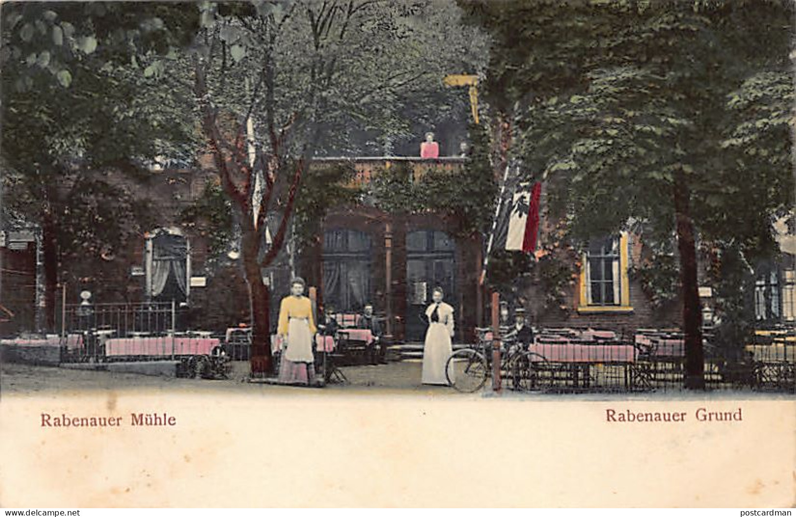 Deutschland - Rabenau (SN) Rabenauer Mühle Rabenauer Grund Verlag Emil Krausse, Dresden