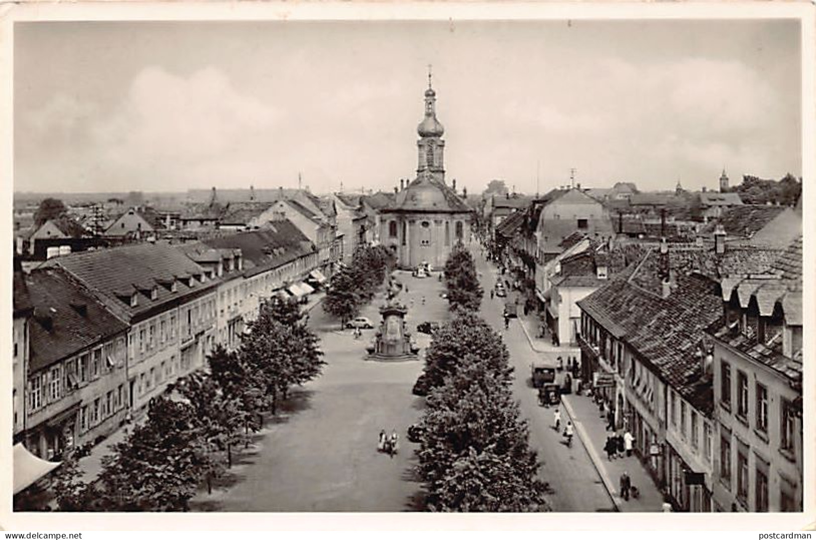 Deutschland - Rastatt (BW) Rastatt i.B. Kaiserstraße Verlag Gebr. Metz, Tübingen