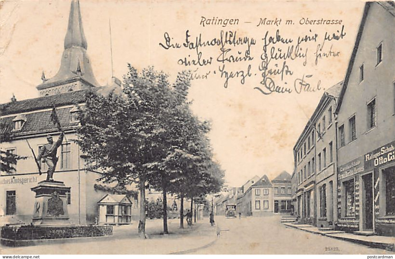 Deutschland - RATINGEN - Markt m. Oberstrasse