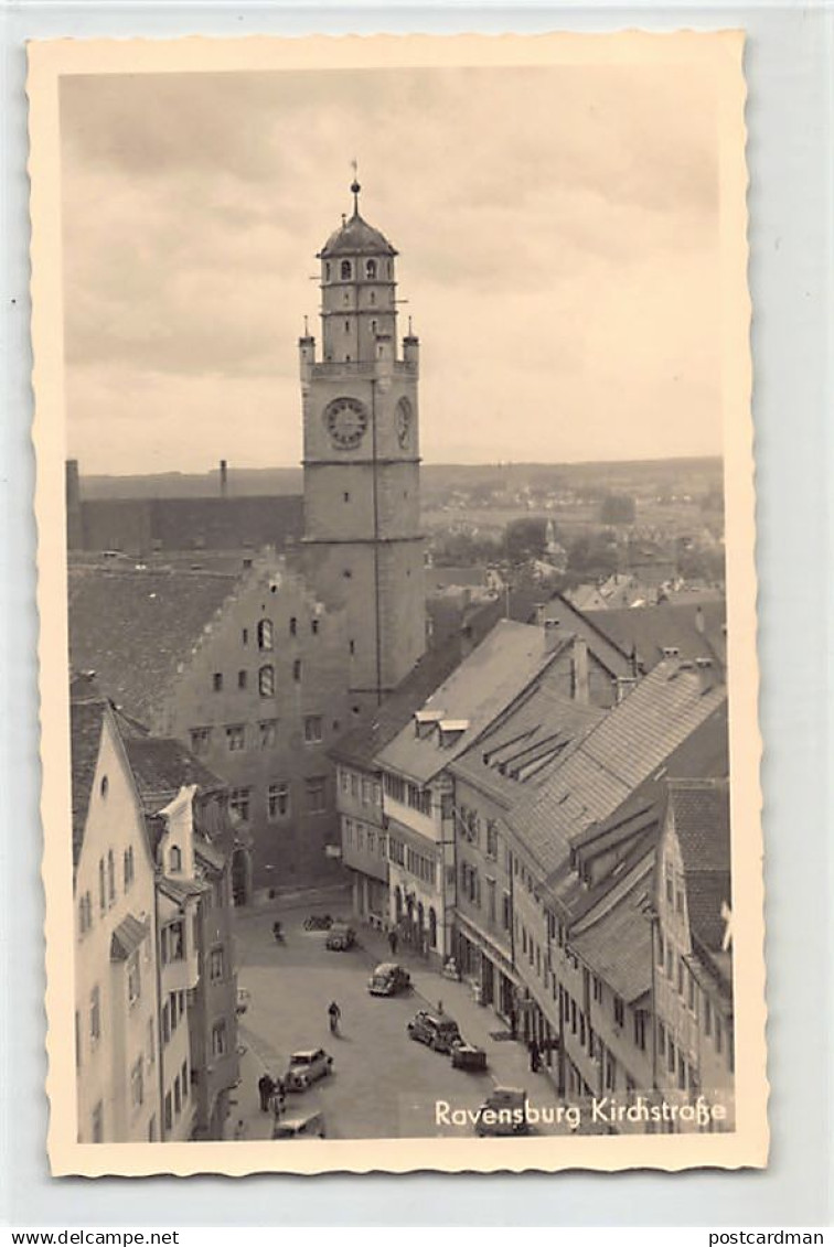 Deutschland - RAVENSBURG - Kirchstraße - FOTOKARTE