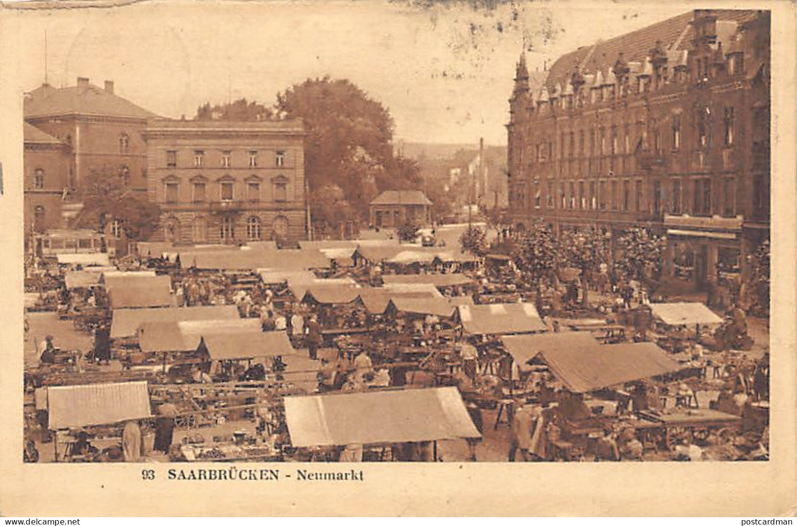 Deutschland - SAARBRÜCKEN - Neumarkt