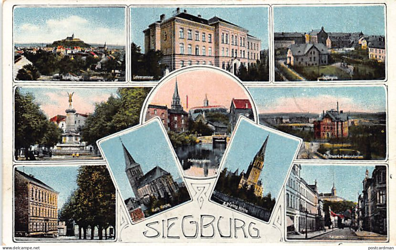 Deutschland - Siegburg (NW) Mehrfachansicht