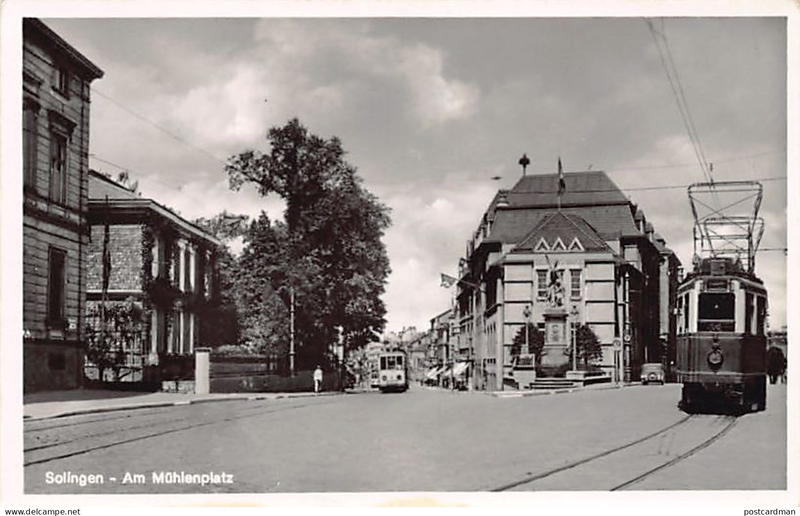 Deutschland - SOLINGEN - Am Mühlenplatz - Straßenbahn