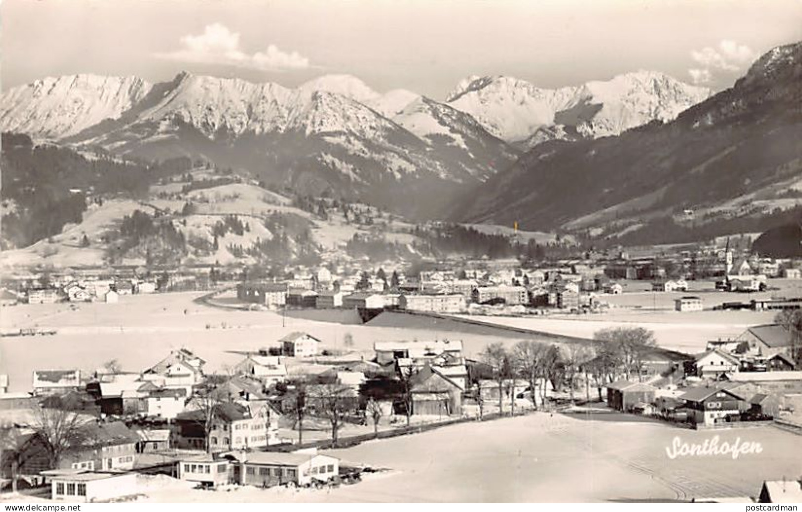 Deutschland - SONTHOFEN - Totalansicht