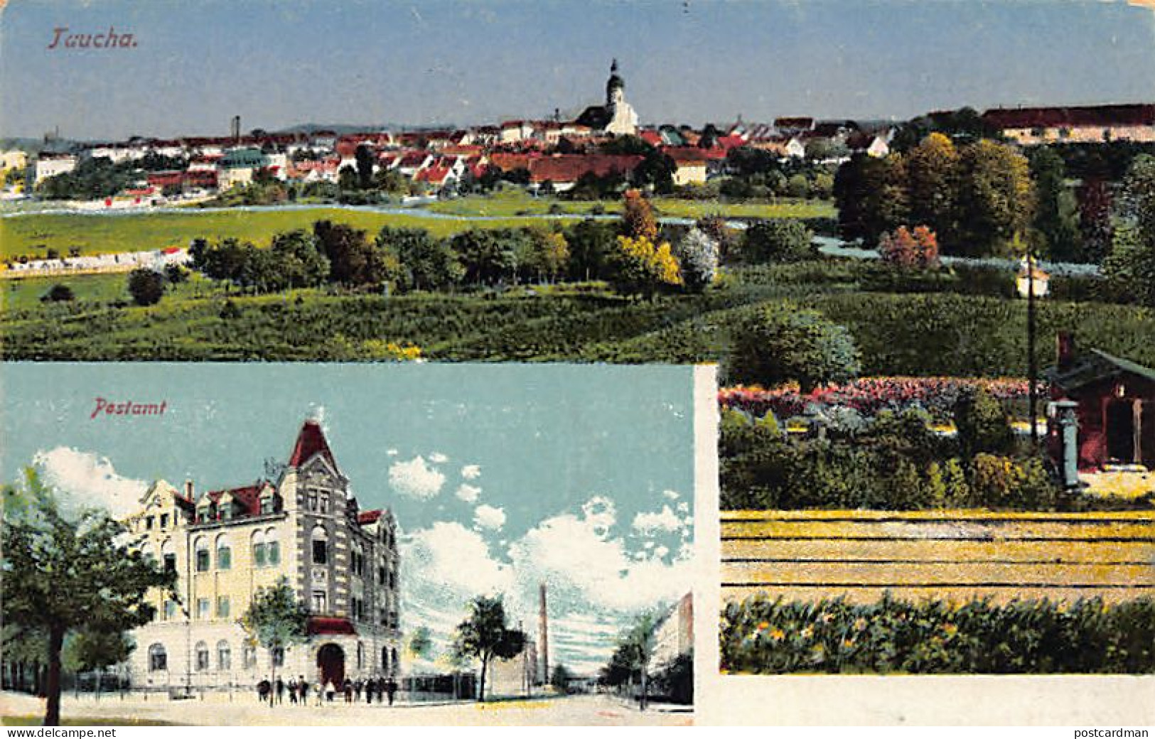 Deutschland - Taucha (SN) Total Ansicht - Postamt