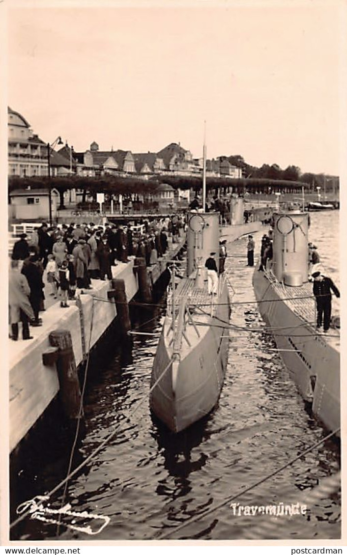 Deutschland - TRAVENMÜNDE (Lübeck) U-Boot - FOTOKARTE
