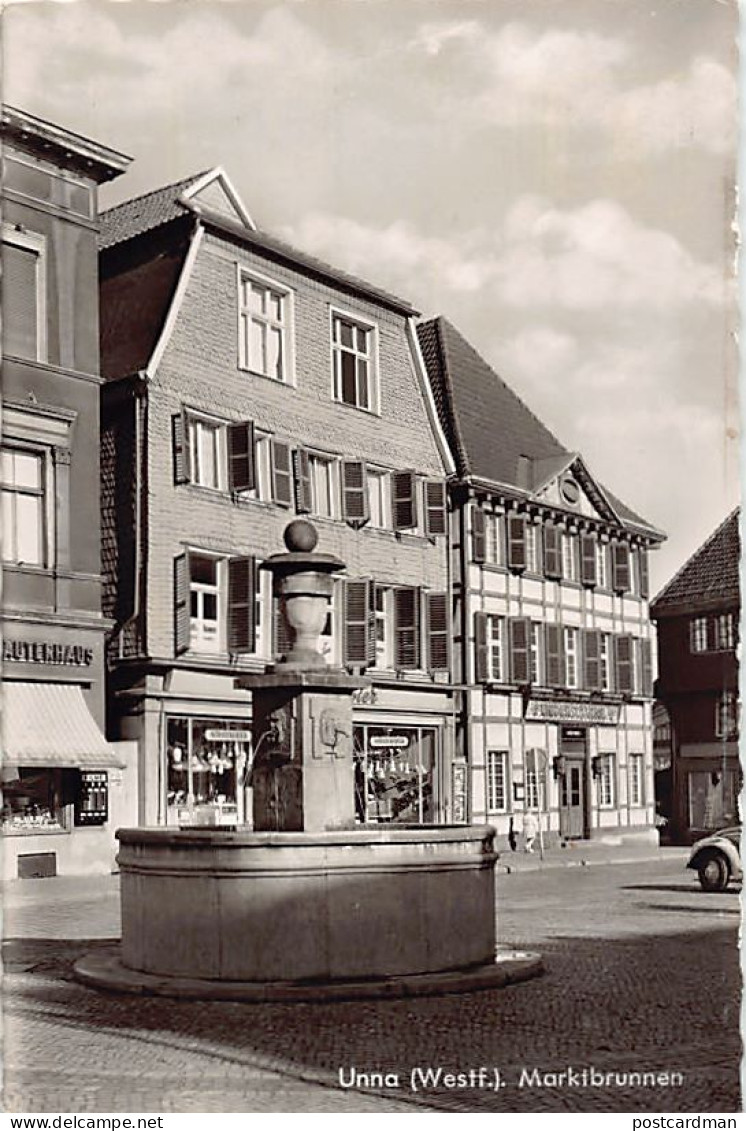 Deutschland - UNNA - Marktbrunnen
