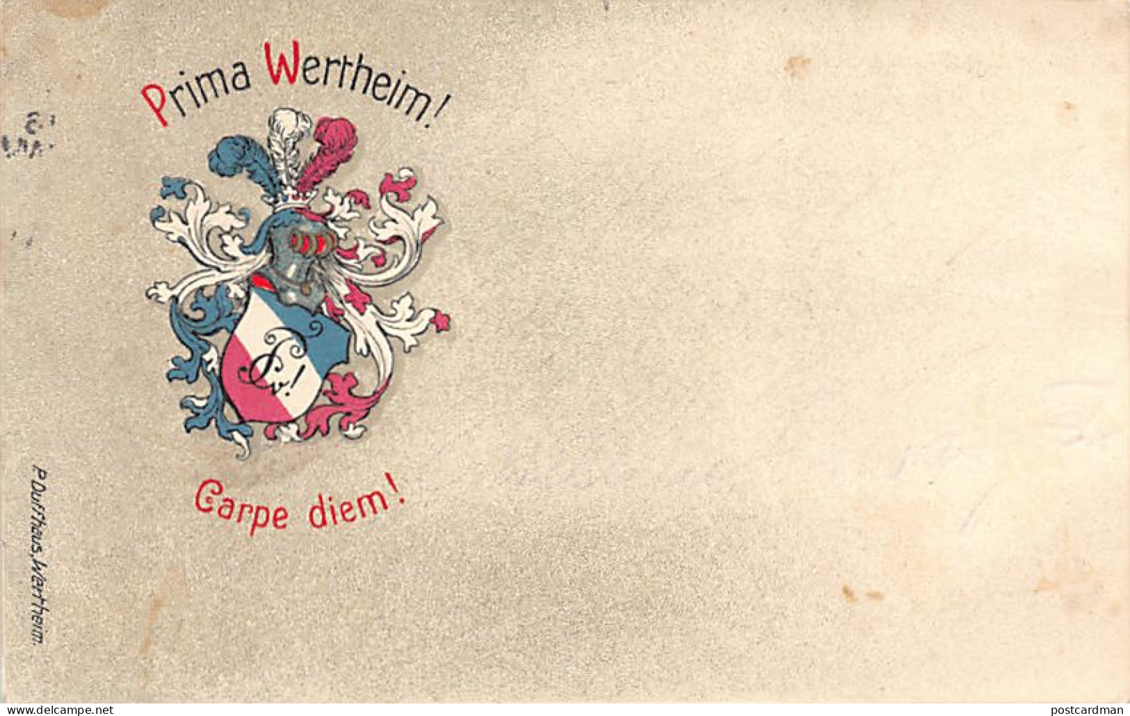 Deutschland - WERTHEIM - Prima Wertheim - Carpe Diem - Wapen
