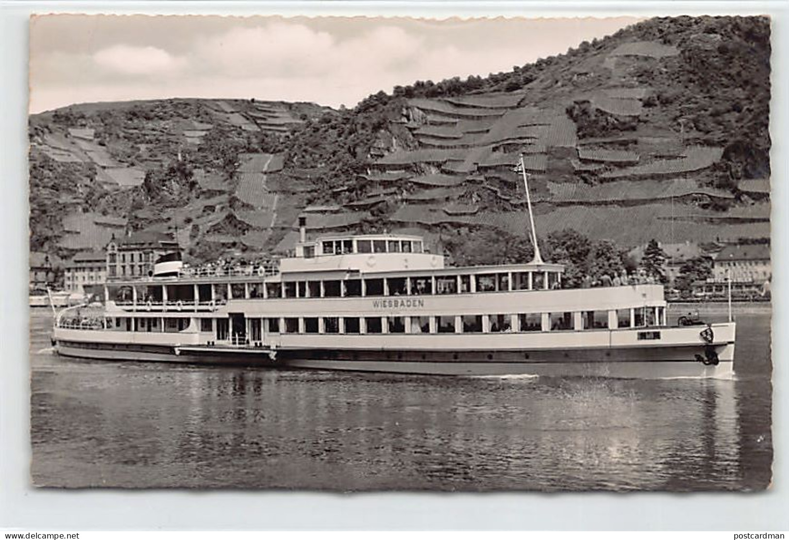 Deutschland - WIESBADEN - Köln-Düsseldorf Rheindampfschiffahrt Motorschiff Wiesbaden