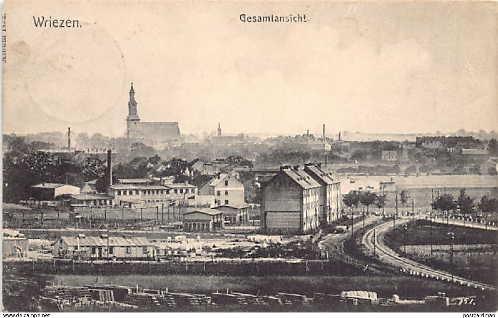 Deutschland - WRIEZEN - Gesamtansicht