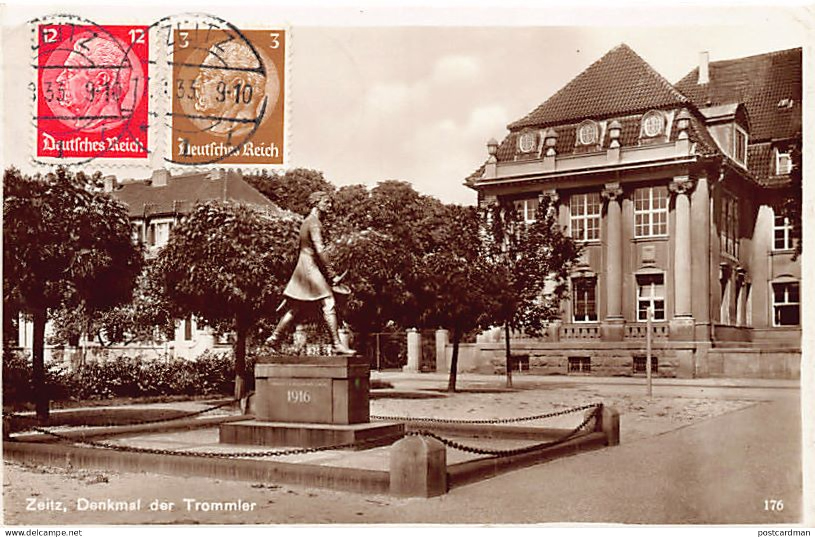 Deutschland - ZEITZ - Denkmal der Trommler