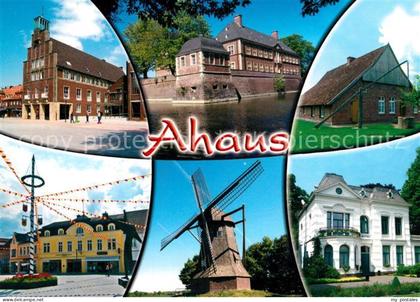 Ahaus Rathaus Schloss Windmuehle