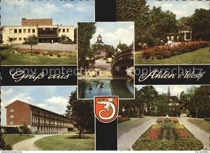 Ahlen Westfalen Hallenbad Parkanlagen