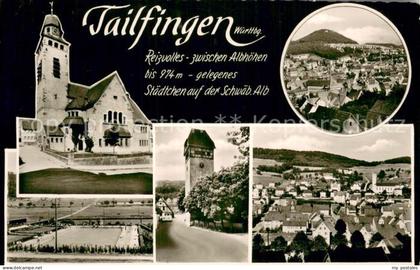 Tailfingen Albstadt Kirche Panorama Schwimmbad Turm