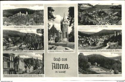 Altena Lenne Altena Burg Bahnhof Denkmal Bad