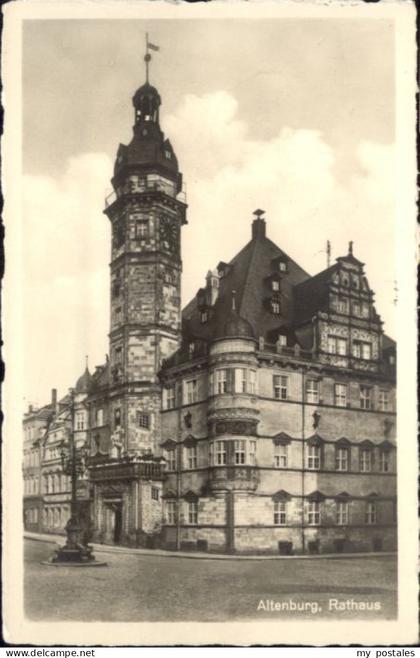 Altenburg Thueringen Altenburg Rathaus