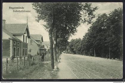 AK Angermünde, Bahnhofstrasse