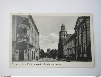 Angermünde , schöne Karte um 1941