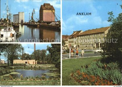 Anklam Peenehafen Schwimmhalle Marktplatz