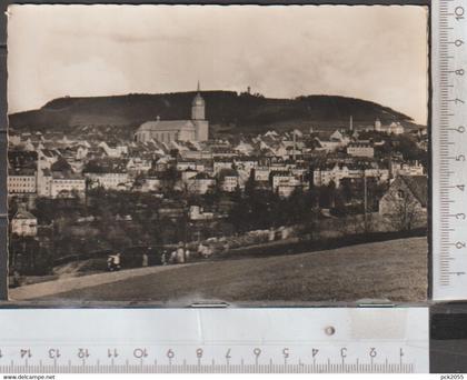 Annaberg Buchholz mit Pöhlberg gelaufen 1959 ( AK 2294 )günstige Versandkosten