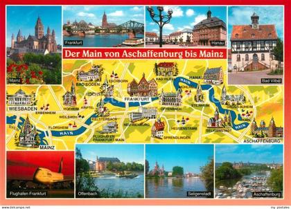 Aschaffenburg Main Mainz Bad Vilbel Flughafen Frankfurt Offenbach Seligenstadt K