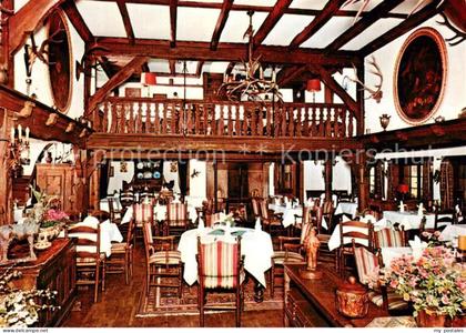 Ascheberg Westfalen Jagdschloesschen Gastraum