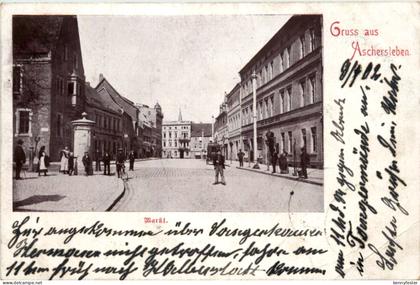 Gruss aus Aschersleben - Markt