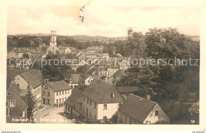Auerbach Vogtland Stadtblick
