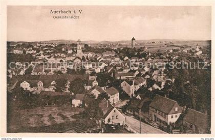 Auerbach Vogtland Stadtpanorama