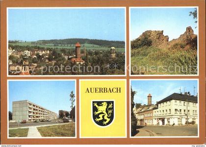 Auerbach Vogtland Teilansicht Bendelstein Neubaugebiet Louis Mueller Breitscheid