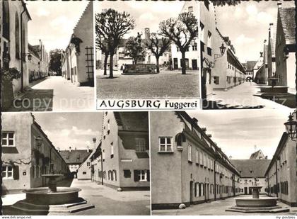 Augsburg Fuggerei aeteste Sozialsiedlung der Welt