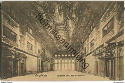 Augsburg - Goldener Saal des Rathauses - Verlag K. Ressler Augsburg