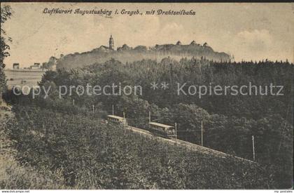 Augustusburg Schloss Augustusburg Drahtseilbahn