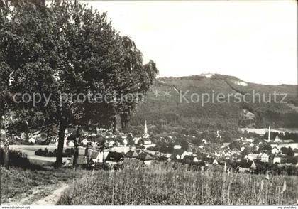 Erdmannsdorf Augustusburg Panorama mit Blick zur Augustusburg