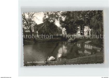 Aurich Ostfriesland Schwanenteich