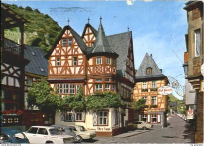 Bacharach Rhein Bacharach Fachwerkhaeuser x 1972