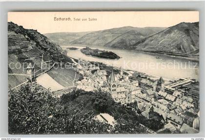 Bacharach Rhein Panorama