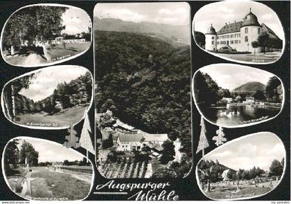 Bergzabern Bad Bergzabern Augspurger Muehle x 1959