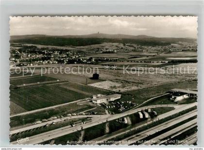 Camberg Bad Autobahn Raststaette Camberg Fliegeraufnahme