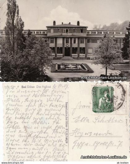 Ansichtskarte Bad Düben Kurhaus 1959